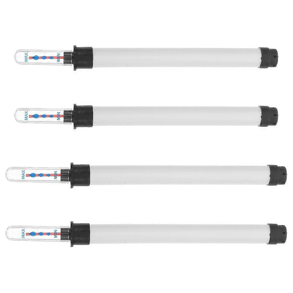 Water Level Gauge Liquid Level Indicator Potted Plants PP Material 22.80X2.00X2.00cm 4Pcs