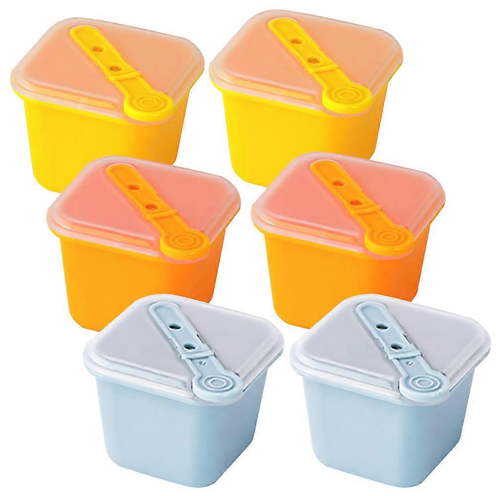 6pcs Stackable Food Grade Silicone Ice Cube Molds, Non Stick, Easy Release, Compact Design for Drinks, Fruits, Soda, Wine – Perfect for Home & Party