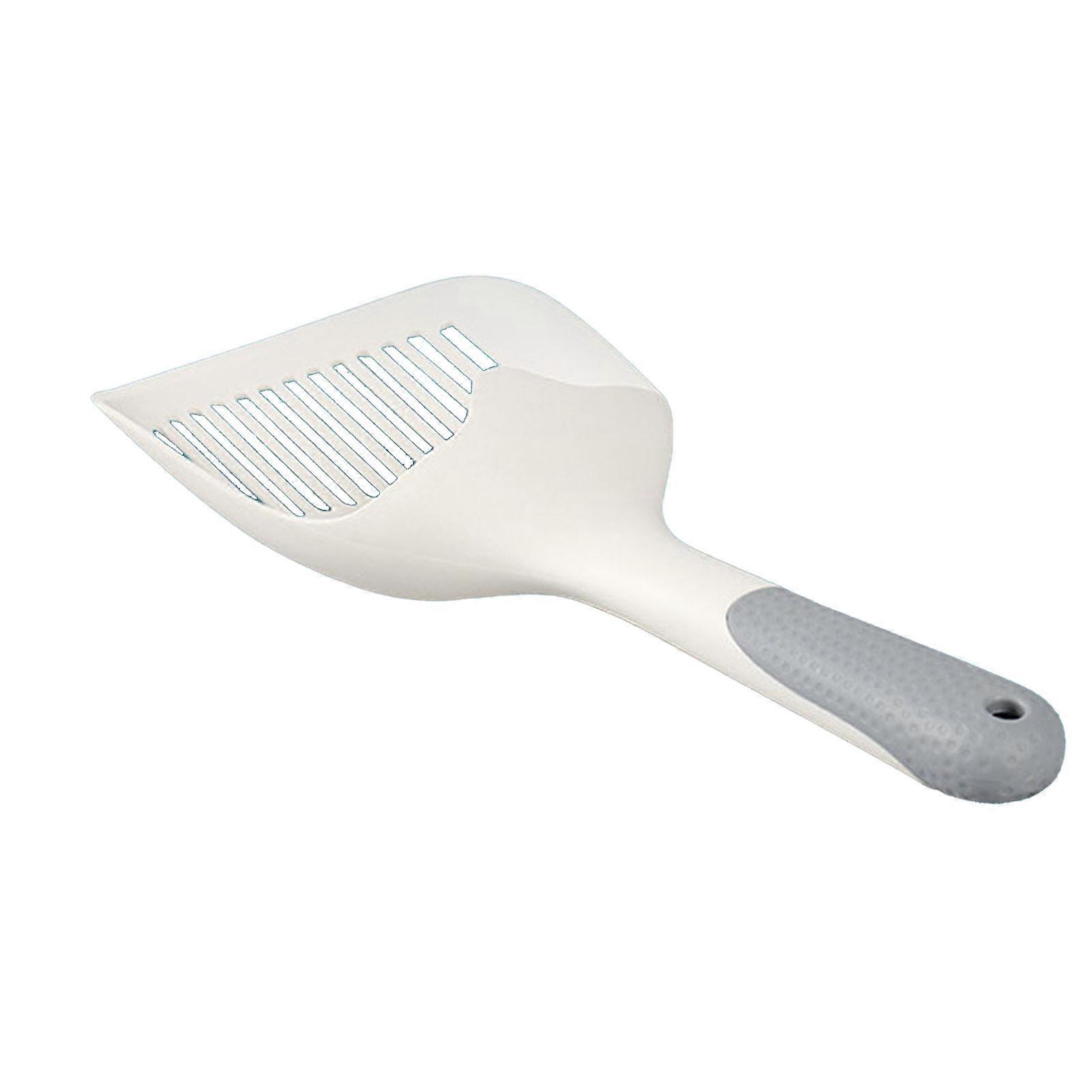 Cat Litter Scoop Deep Shovel Ergonomic Handle Grip Poop Sifting Cat Litter Scooper Kitten Poop Lifter for Cat Litter Box