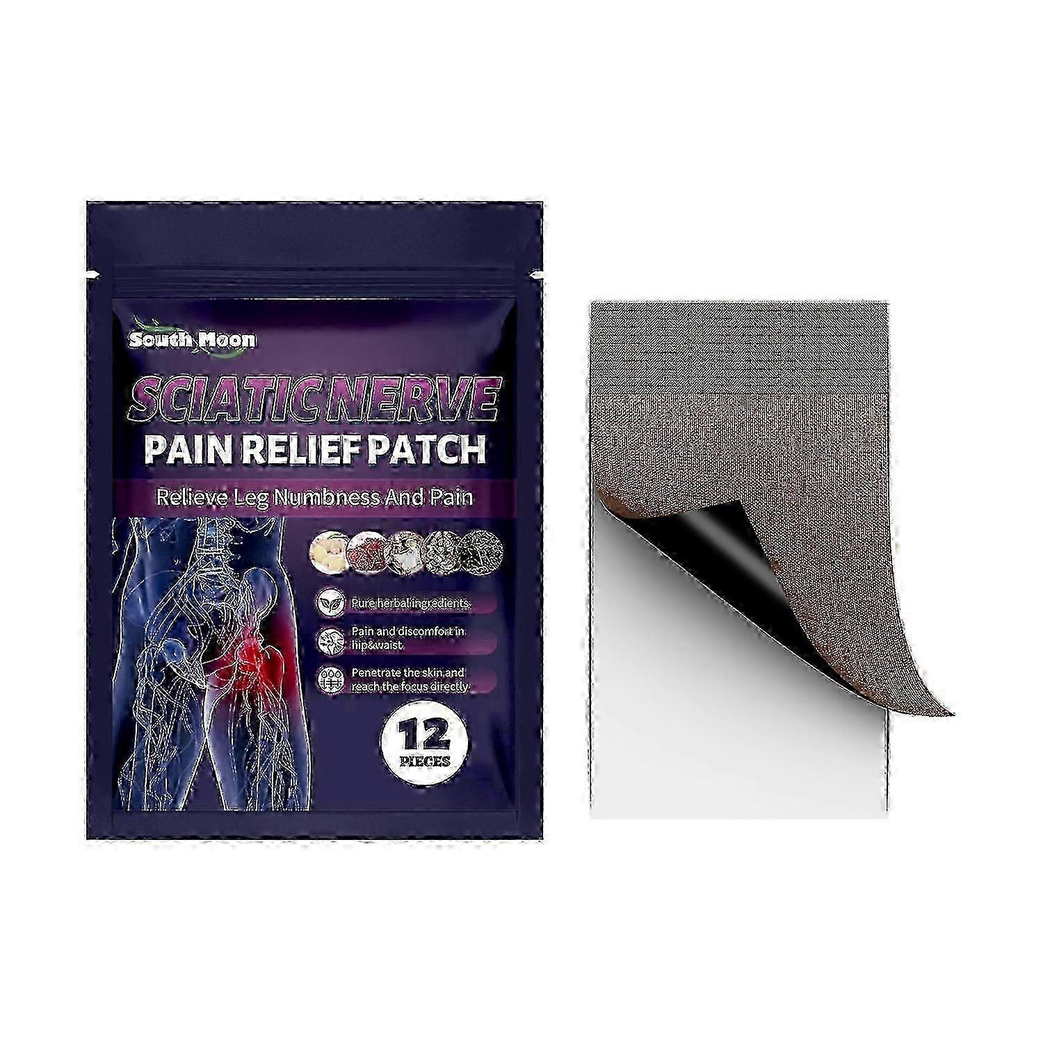 South Moon Body Acupuncture Point Patch Relieves Pain Hip Sciatica Lumbar Disc Patch Shoulder Knee