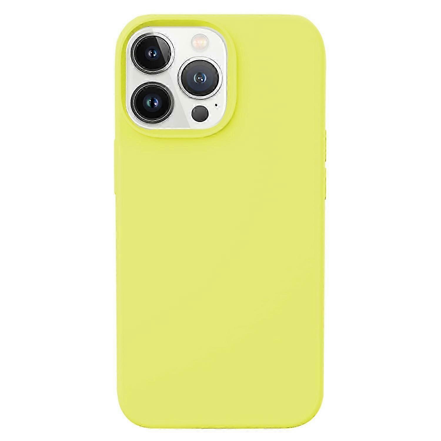 Solid Color Liquid Silicone+PC Phone Cover for Certain Brand iPhone 16 Pro