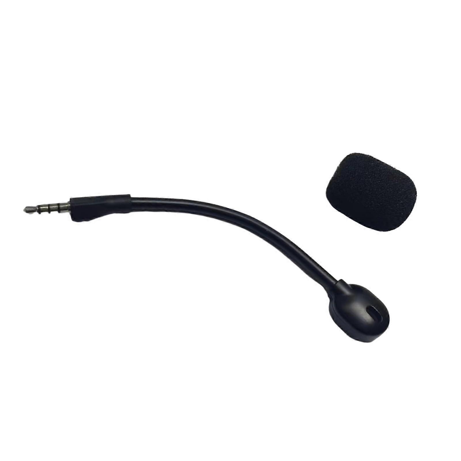 Detachable 3.5mm Boom Microphone for Arctis1 Headset, Microphone Plug with Windproof Foam, Noise Cancelling Boom Mic.