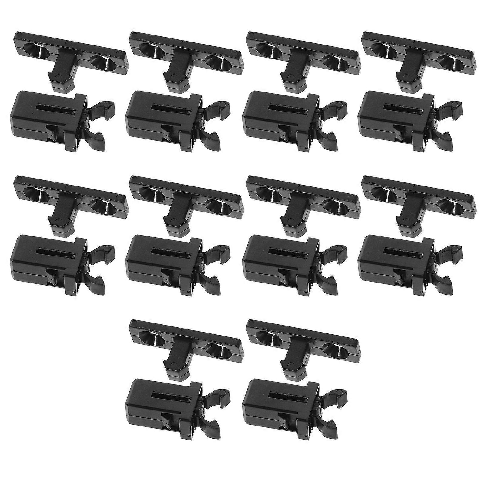 Push Latch Trash Can Lid Locks   Reliable Touch Latch for Secure Garbage Can Closure, Easy Installation Replacement Parts Set