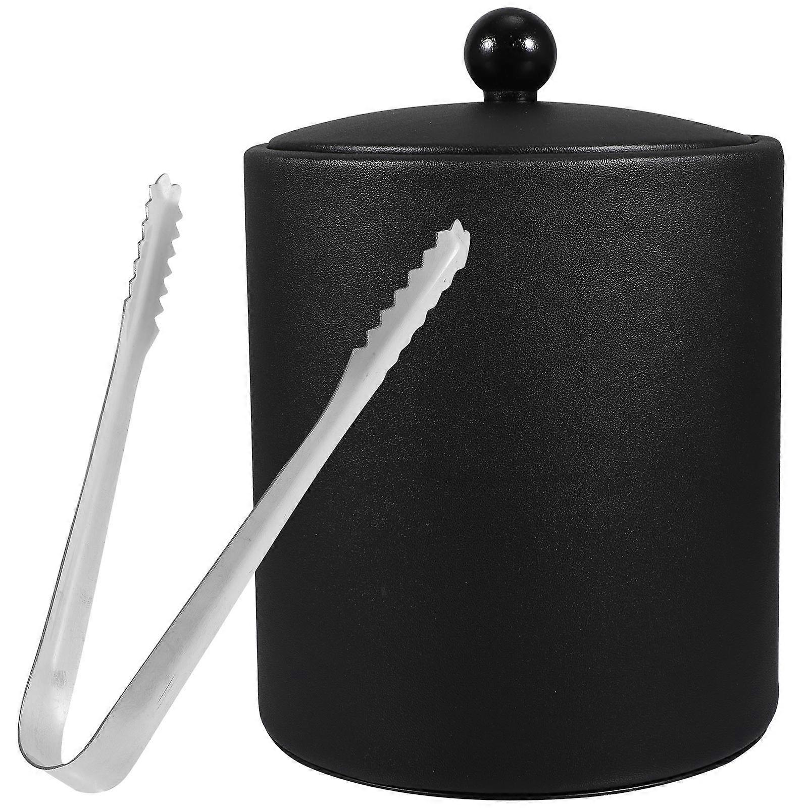 Stainless Steel Ice Bucket with Tongs – Multi Functional Bar Storage for Wine, Snacks & Ice – Thickened Design, Easy to Clean, Ideal for Parties &