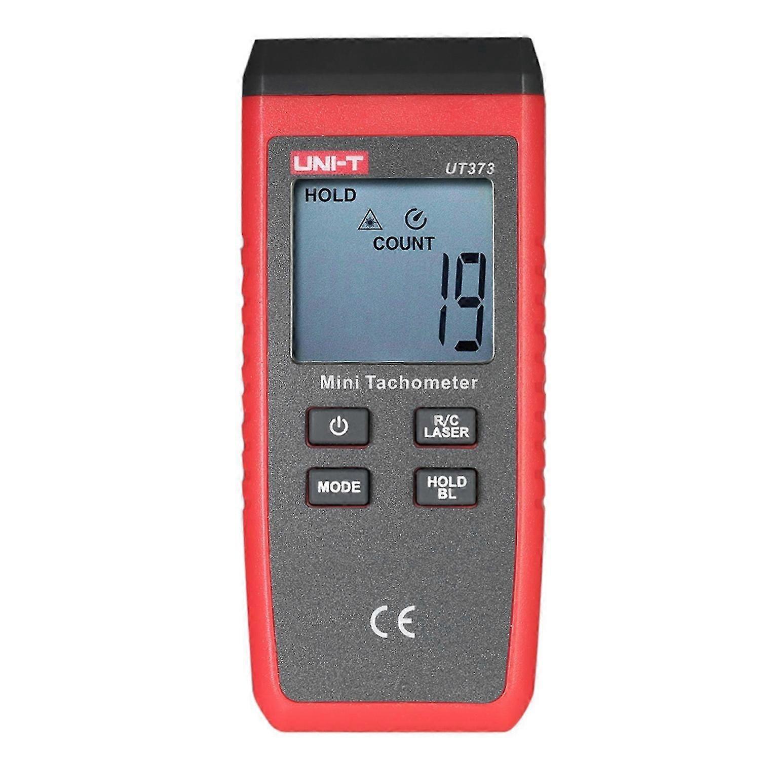 UT373 Handheld LCD Digital Tachometer Speedometer Tach Meter Measuring Rang 0 ~ 99999 COUNT