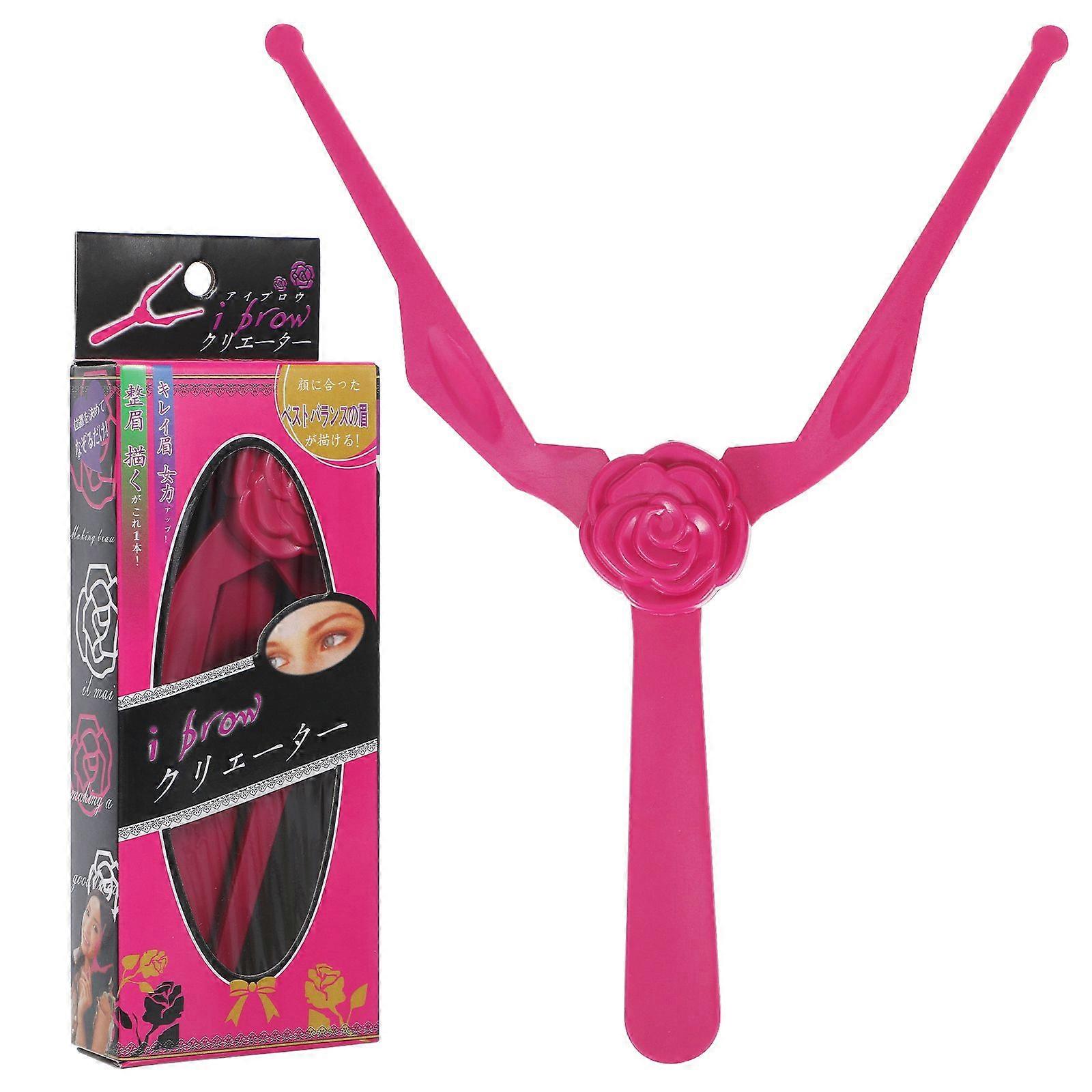 1pc Handheld Eyebrow Cards Adjustable Eyebrow Shaping Drawing Guide Positioning Ruler Makeup Tools