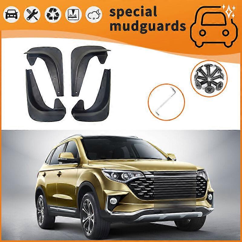 Be suitable For FAW SENIA R7R9 18-19 models Mudguards Fender Mudflaps Front Rear Flares Splash Guards Cover Car Accessorie