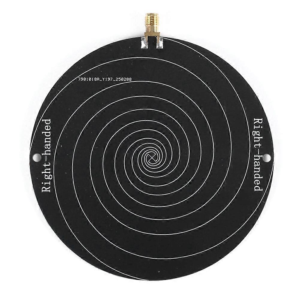 Wideband 0.51-10Ghz Circularly Polarized Antennas Equiangular Spirals Antennas RFID High Frequency Right-Hand Rotation