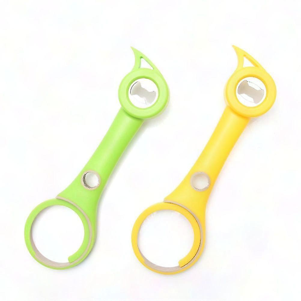 Multifunctional Bottle Cap Remover Tool with Ergonomic Handle