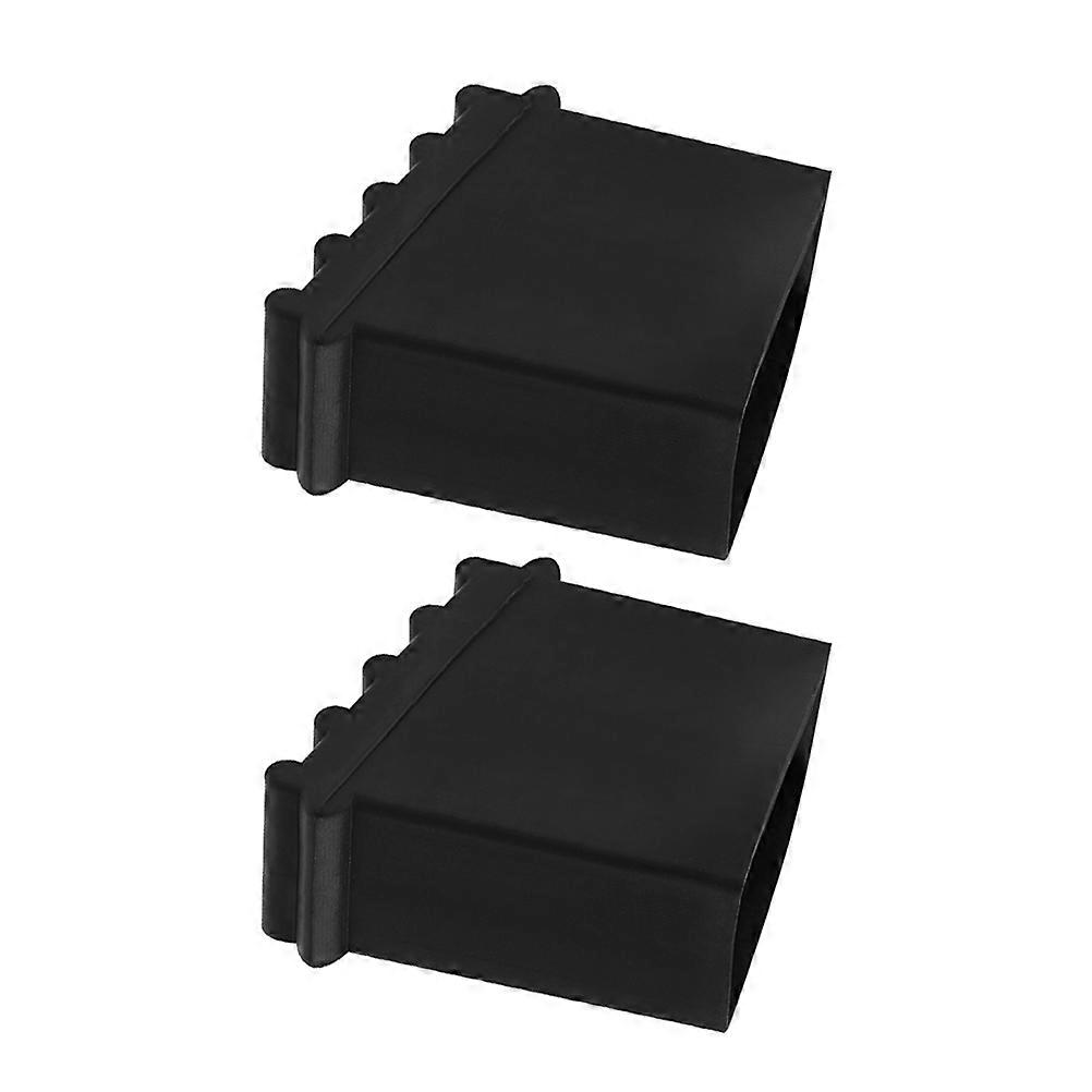 Rubber Ladder Foot Covers 2pcs Non Slip Skid Pads Enhanced Stability Shockproof Insulated Design Easy Installation Compatible