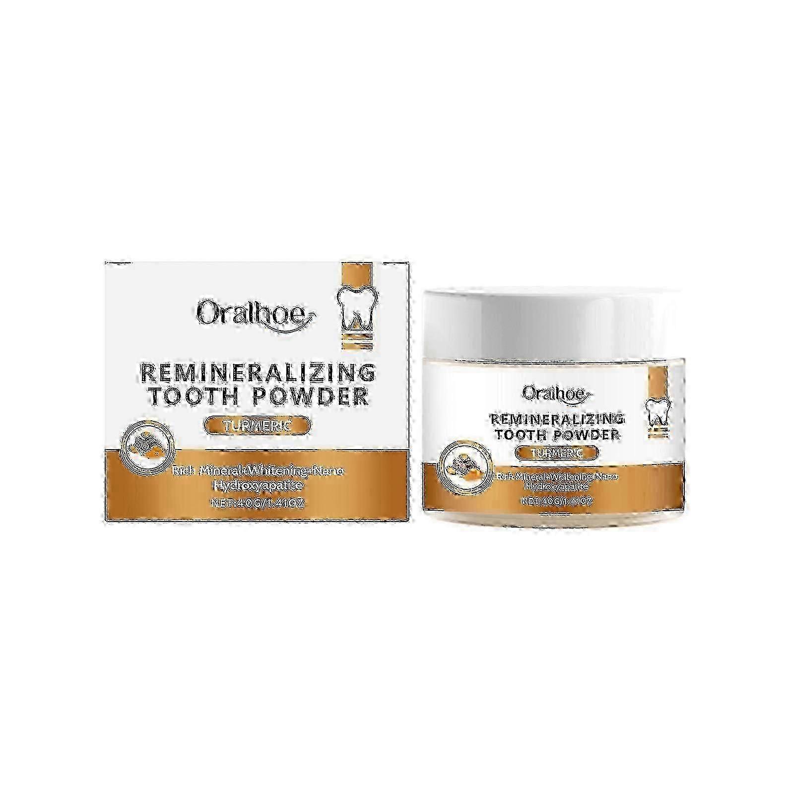 姜黄洁牙粉温和清洁牙齿 牙垢日常护理洁牙粉