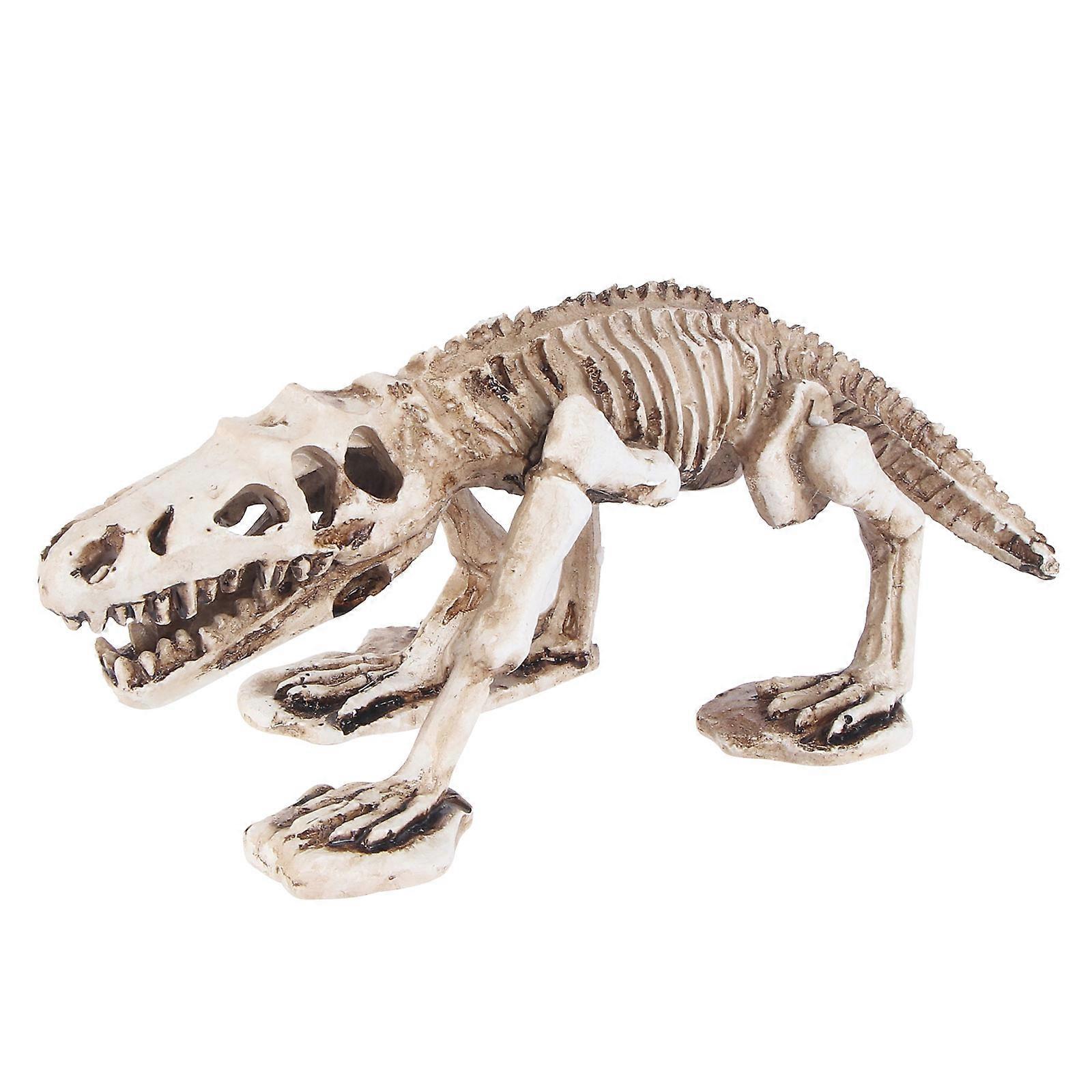 Pet Perching Container Ornament Reptile Pet Perching Box Ornament Lifelike Modeling Design Yellow 19.5X9CM Safe Material 1Set