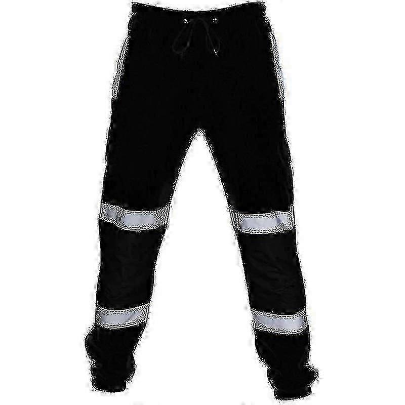Erwachsene Hi Vis Safety Work Jogginghose mit elastischer Taille