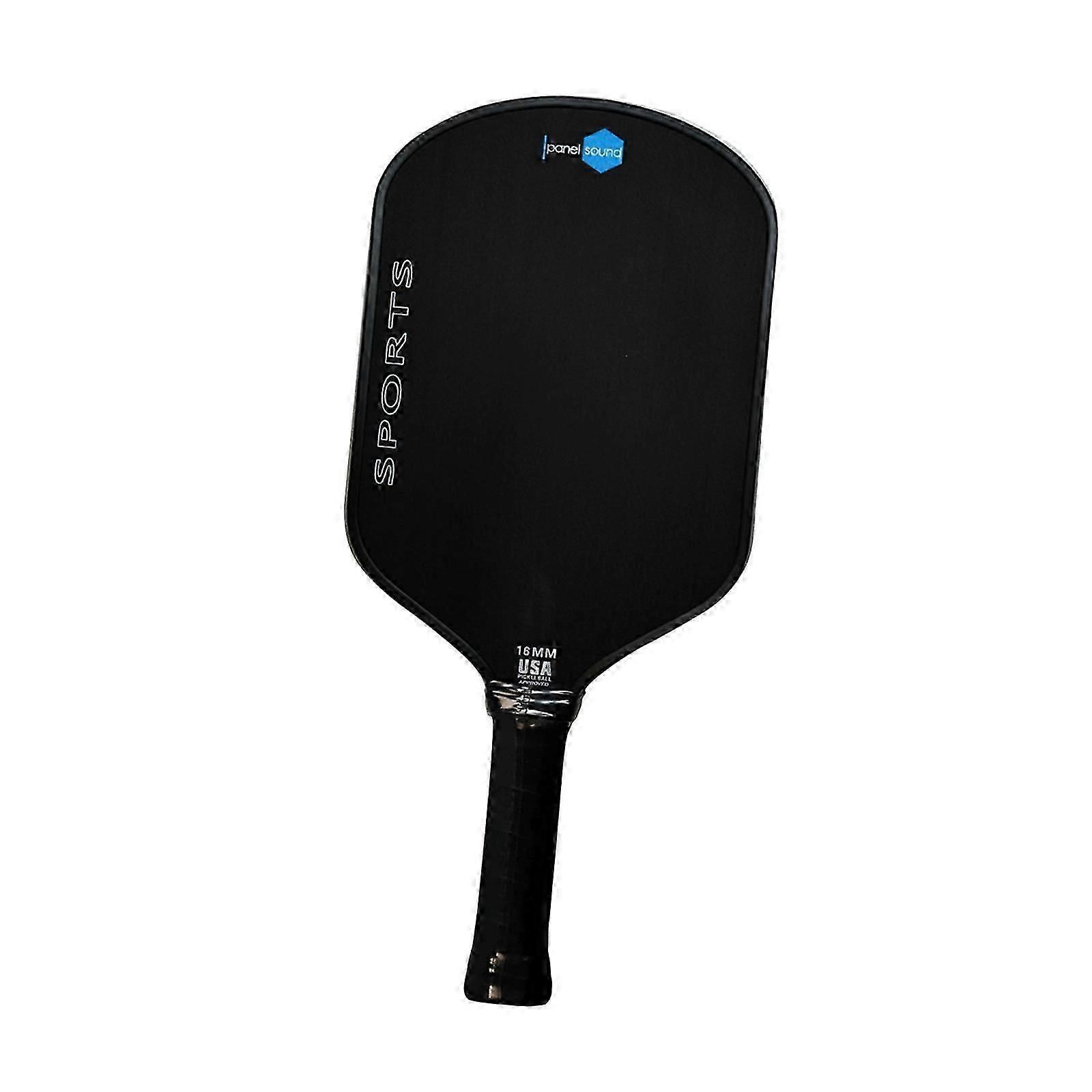 Carbon Fiber Pickleball Paddle Ergonomic Professional 14mm PP Honeycomb Core Blue