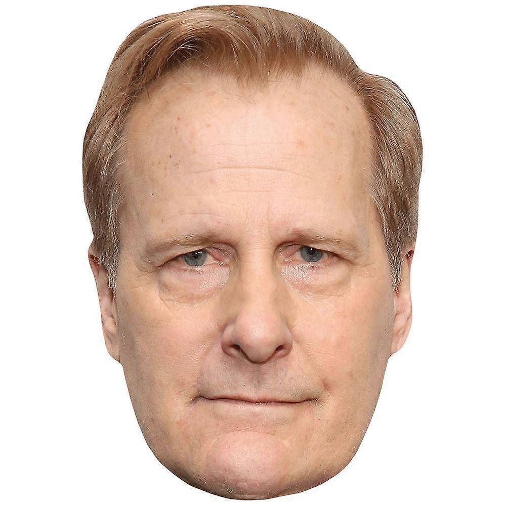 Jeff Daniels (Stoic) Celebrity Mask, Flat Card Face