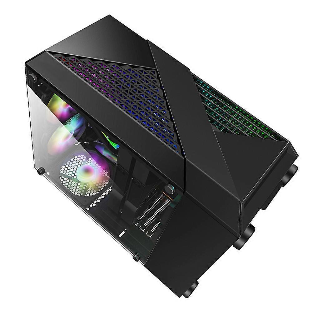 Desktop Computer Towers Modified Computer Chassis Material Daily Use 4mm Thickness Tempered Glass 1Set