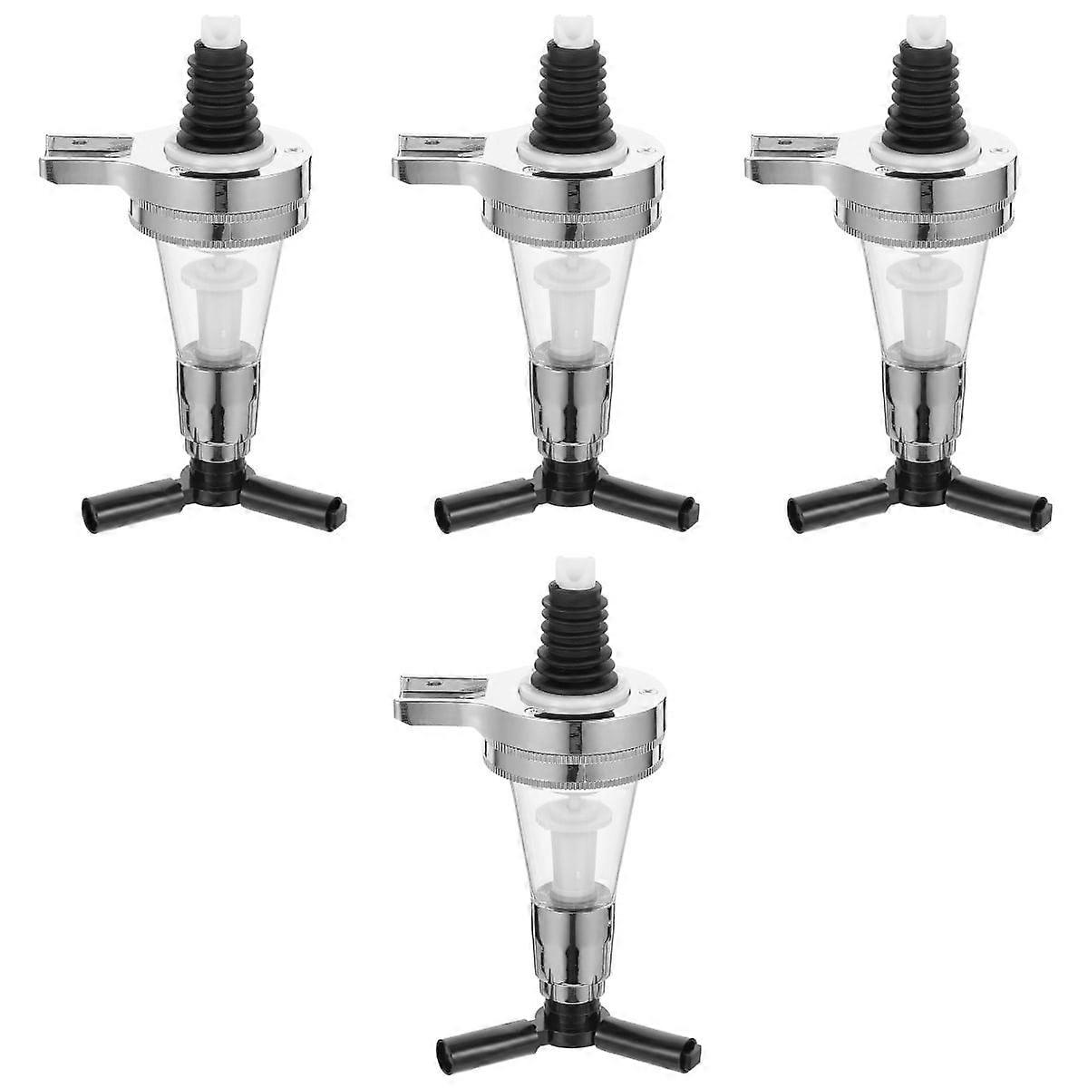 4 Pack Quantitative Wine Dispenser Red Wine Upside Down Dispenser Wall Mounted Wine Dispenser Wall M