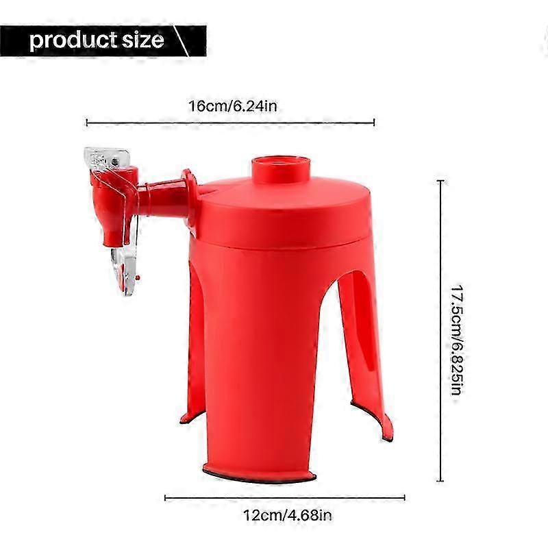 Spender Spender Getränkespender Wasserspender Party Cola Sprite, RedRed SZRH A-W