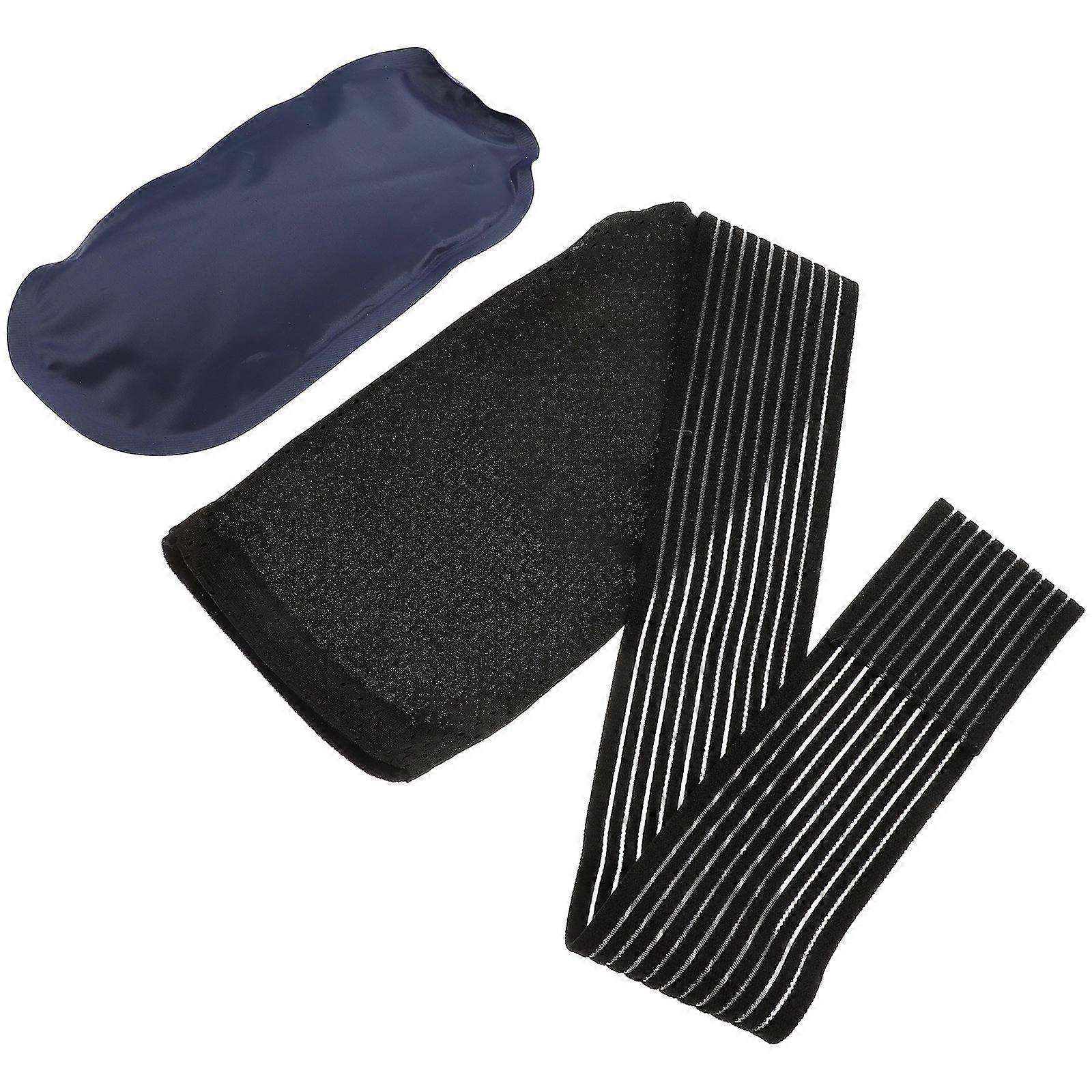 Multi-Function Gel Ice Pack For Sports Injuries Relief 95x15x0.5cm Assorted Color Hot Therapy 1 Set