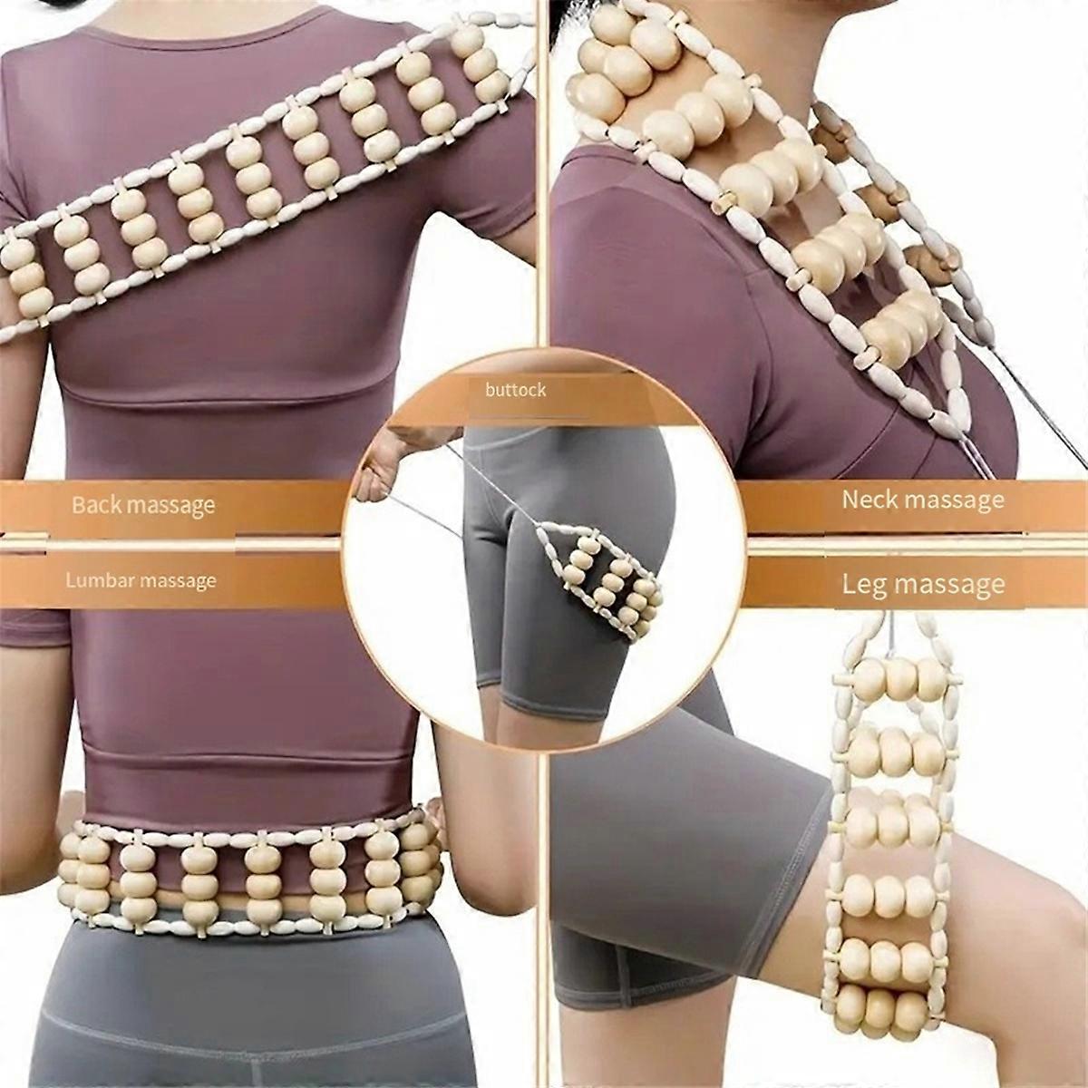Rope Back Massager - 47.2 Inches Massager Tool for Back, Neck, Legs