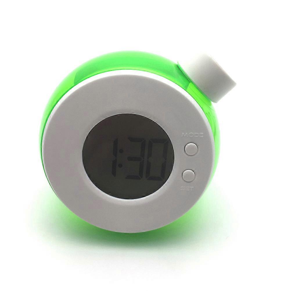 Water Energy Clock With Led Display Water Clock No Battery Required Green Color For Home Decor And Timekeeping