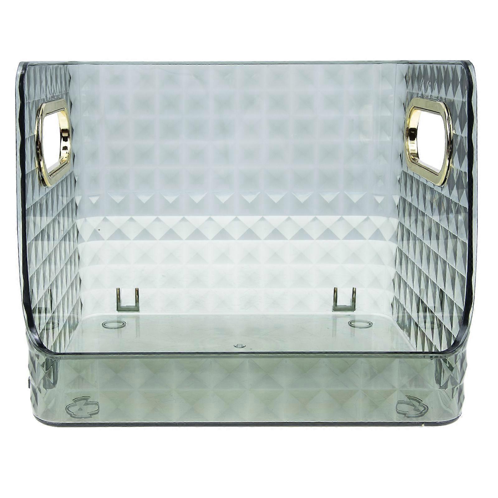 Plastic Storage Case Elegant Design Small Items Container for Dressing Room Use 1Pack