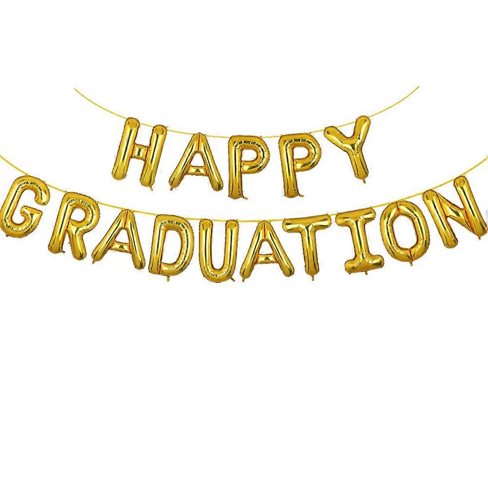 Graduation Themed M Size Banner For Party Style Occasion Ornament 1Pcs
