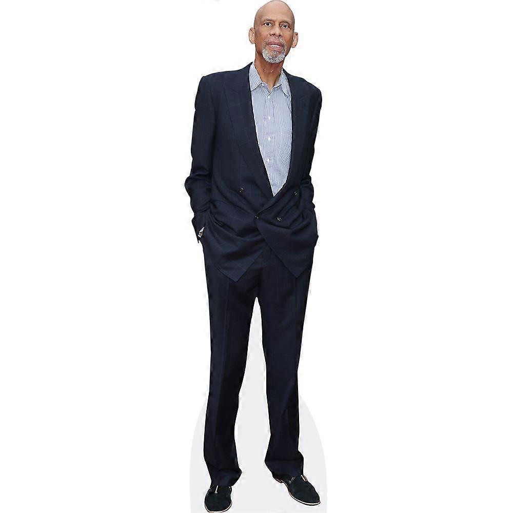 Kareem Abdul Jabbar (Suit) Cardboard Cutout (lifesize OR mini size). Standee. Stand Up.