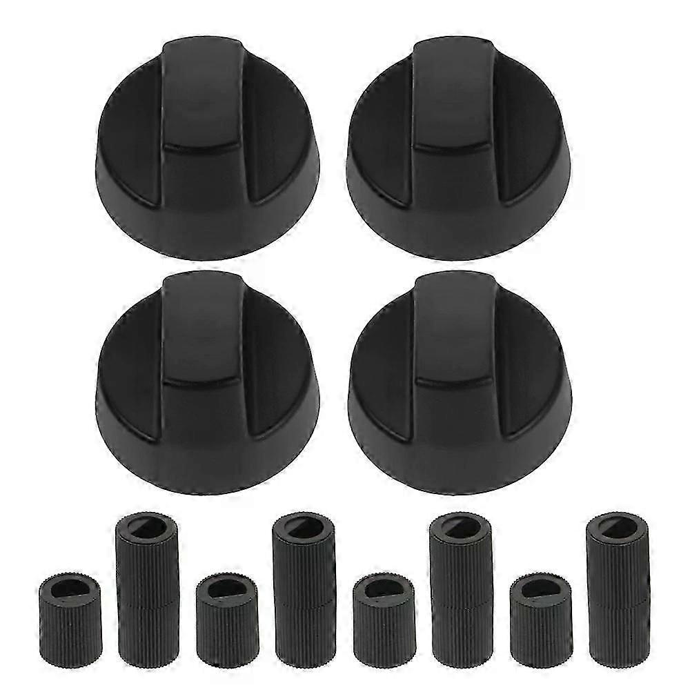 Control Knob Adapter, 4 Pack Stove Replacement Knobs for Heater Burner Electric