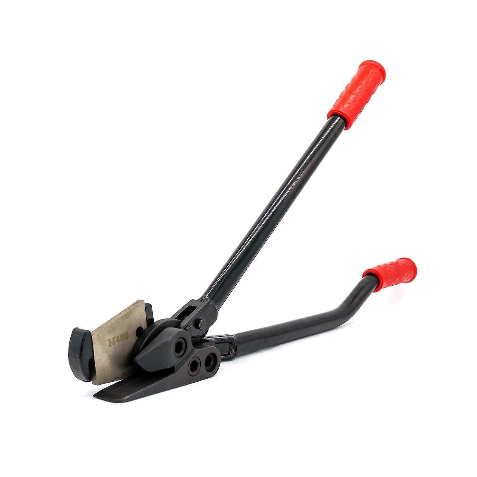 H400 Strapping Machine, Strapping Cutter, Robust Tool for Steel Straps up to 3 mm Thickness
