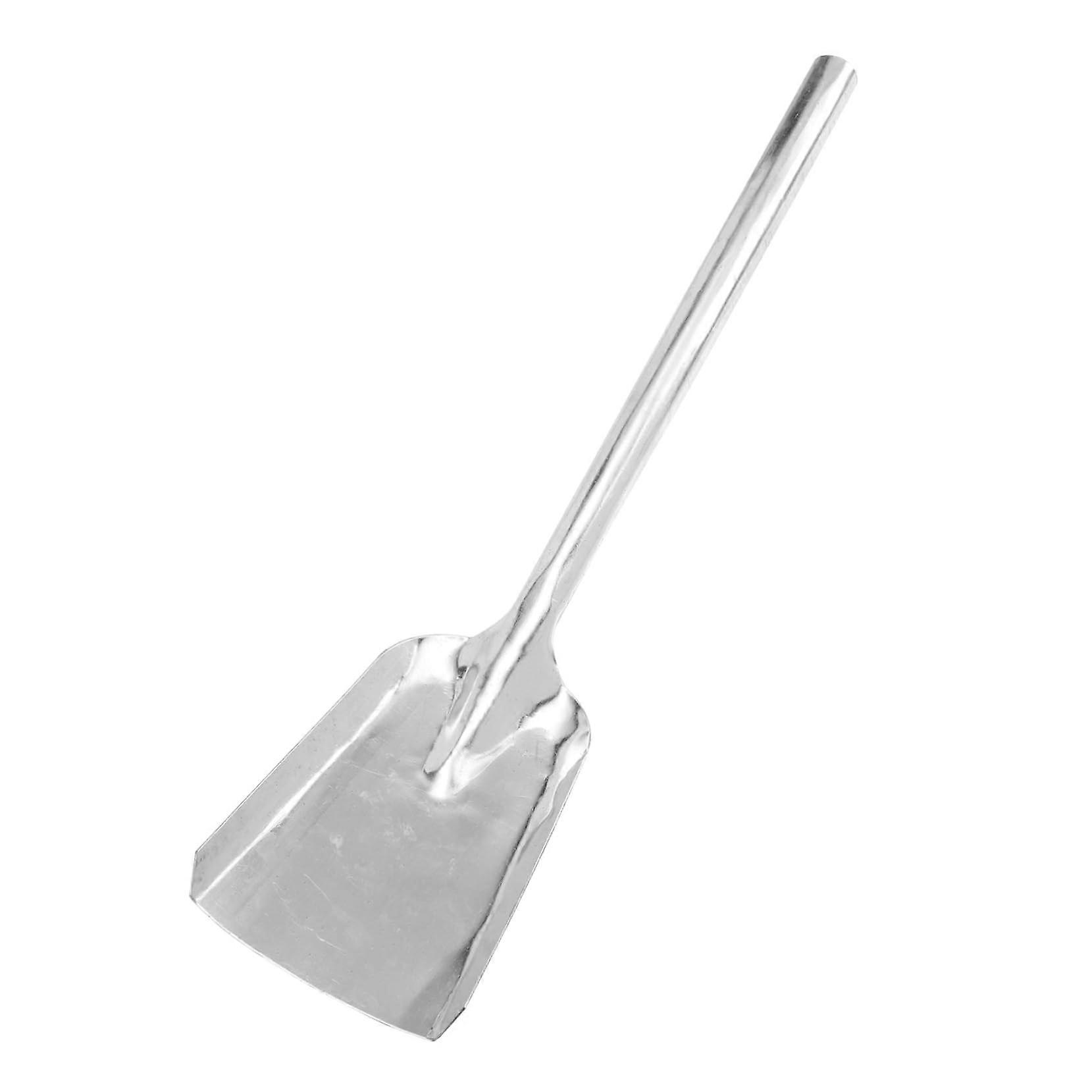 Multifunctional Reinforced Long Handle Coal Ash Shovel for Fireplace and Stove, Lightweight and Handy for Home Use
