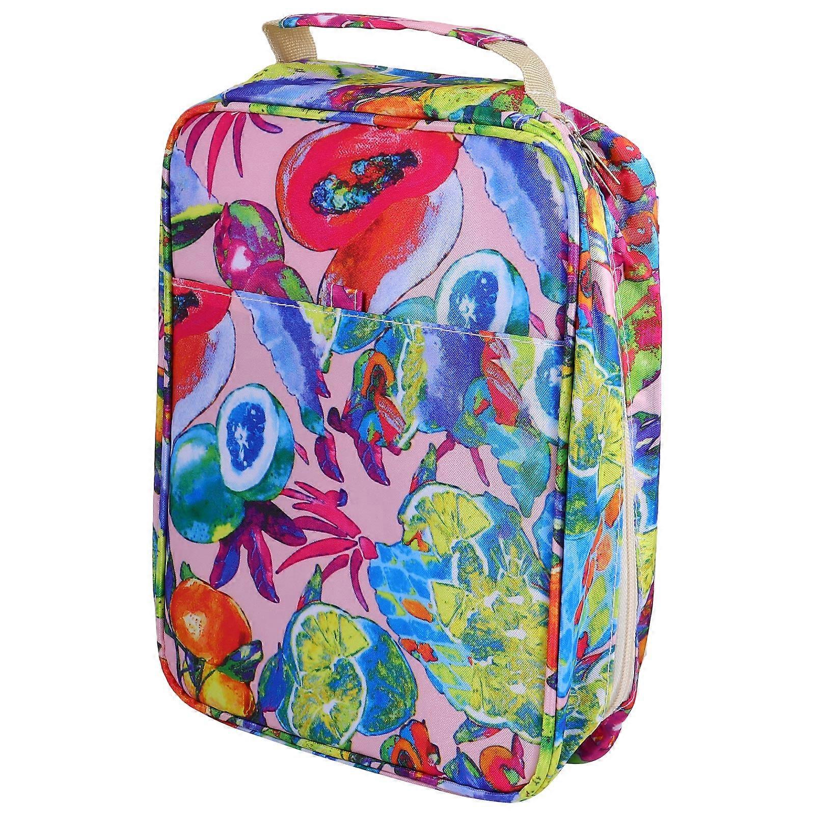 Multi Color Pencil Holder Large Capacity Container For Everyday Use And School 1Set