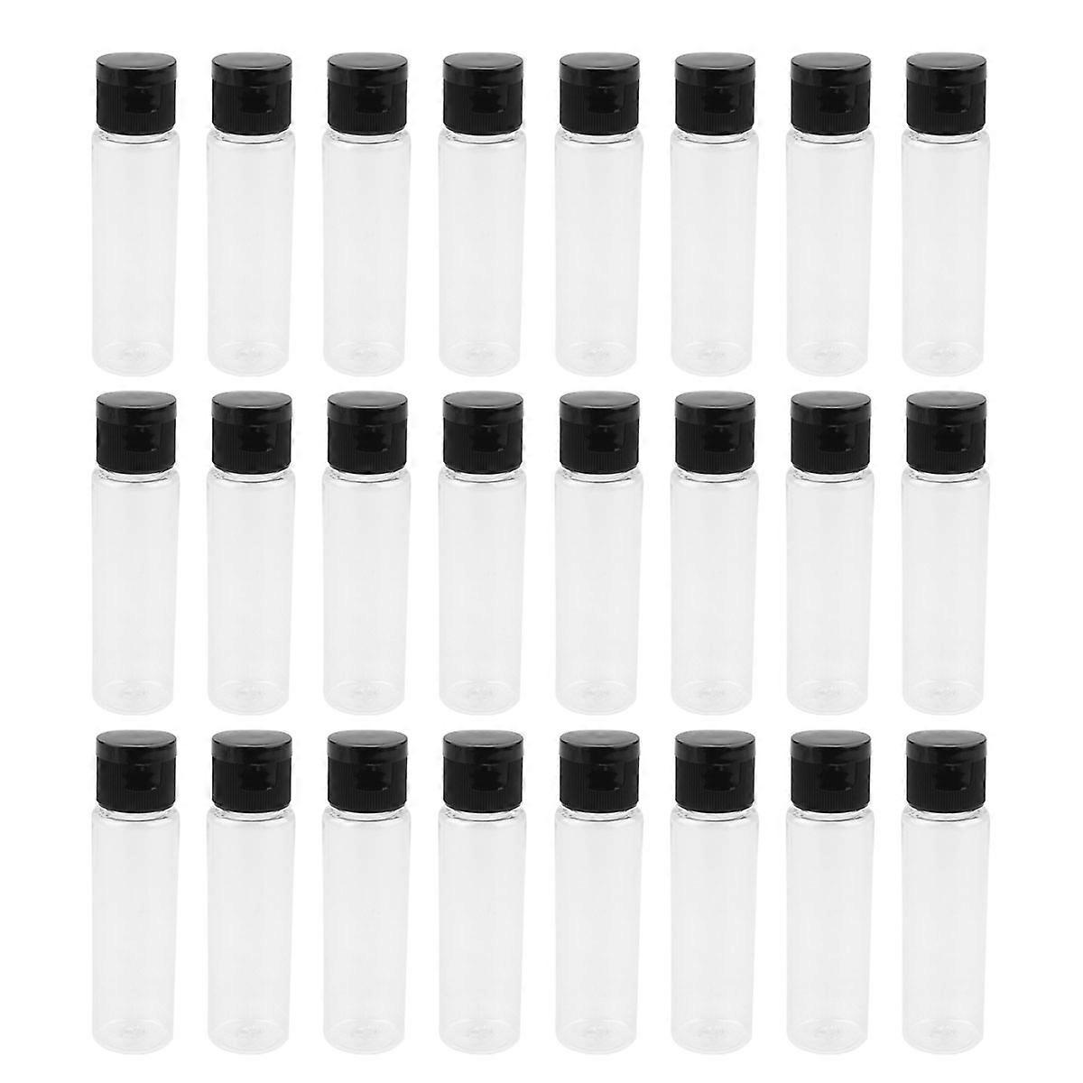 Portable Square Travel Size Containers 30ML Empty Lotion Bottles for Outing Cosmetic Use 10.00X2.50X10.00cm 24Set