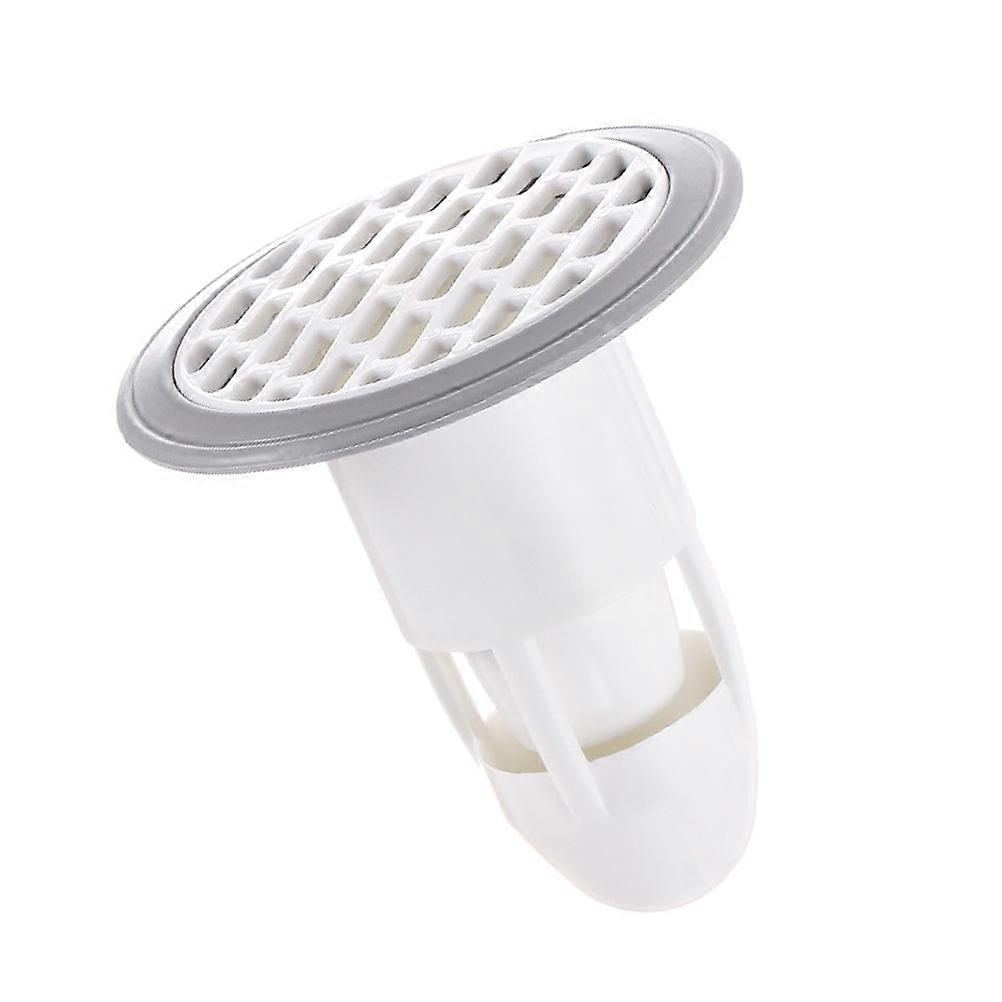 Durable Drain Cover 1Pcs Grey Round Practical Design Cushion Device for Bathroom Accessories at Home