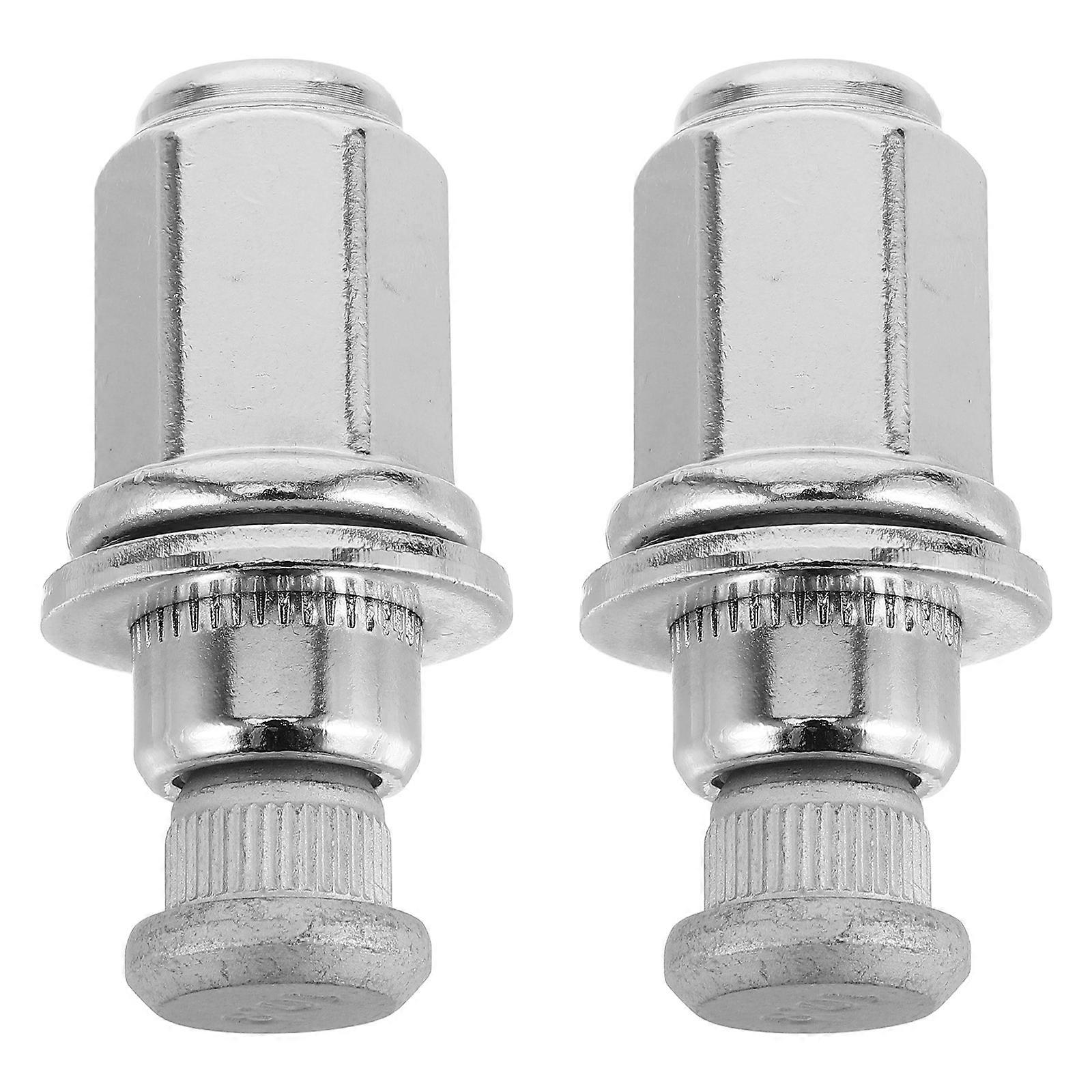 2 Sets Durable Lug Nut Covers for Wheel Bolt Caps – Automotive Maintenance, Enhanced Visual Appeal and Driving Stability