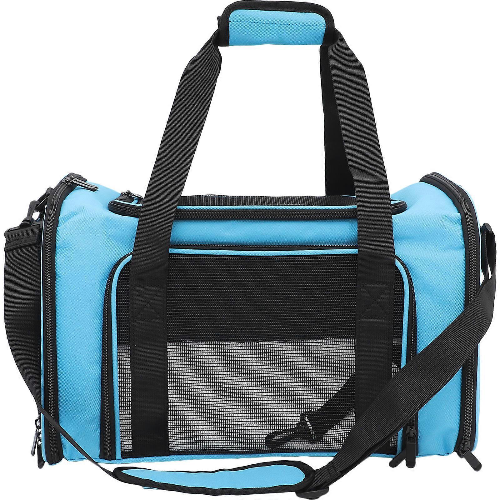 1pc Portable Pet Carrier Bag For Cats And Dogs Handheld Travel Bag Durable Vehicle Mounted Design For Sightseeing And Camping Trips Comfortable And
