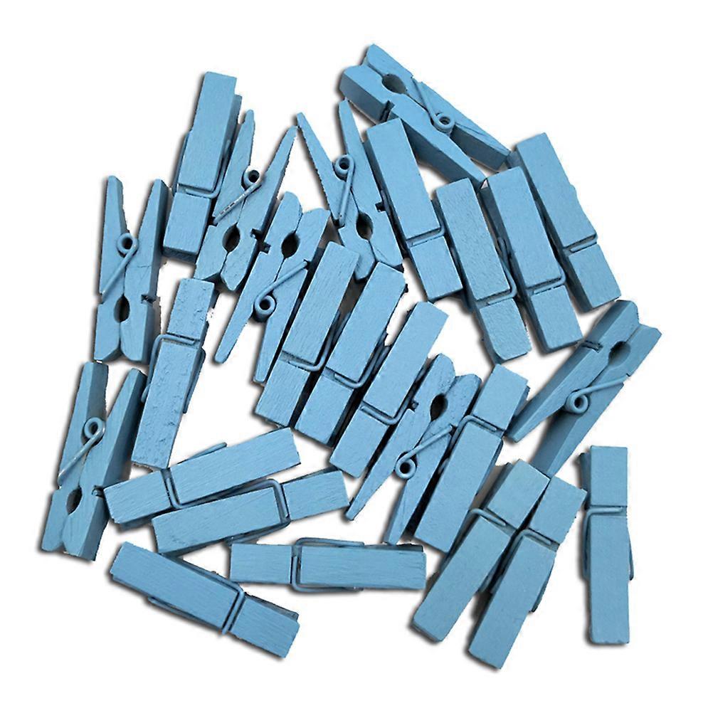 100pcs Wooden Clips for Craft Decoration Snack Sealing and Photo Display for Use