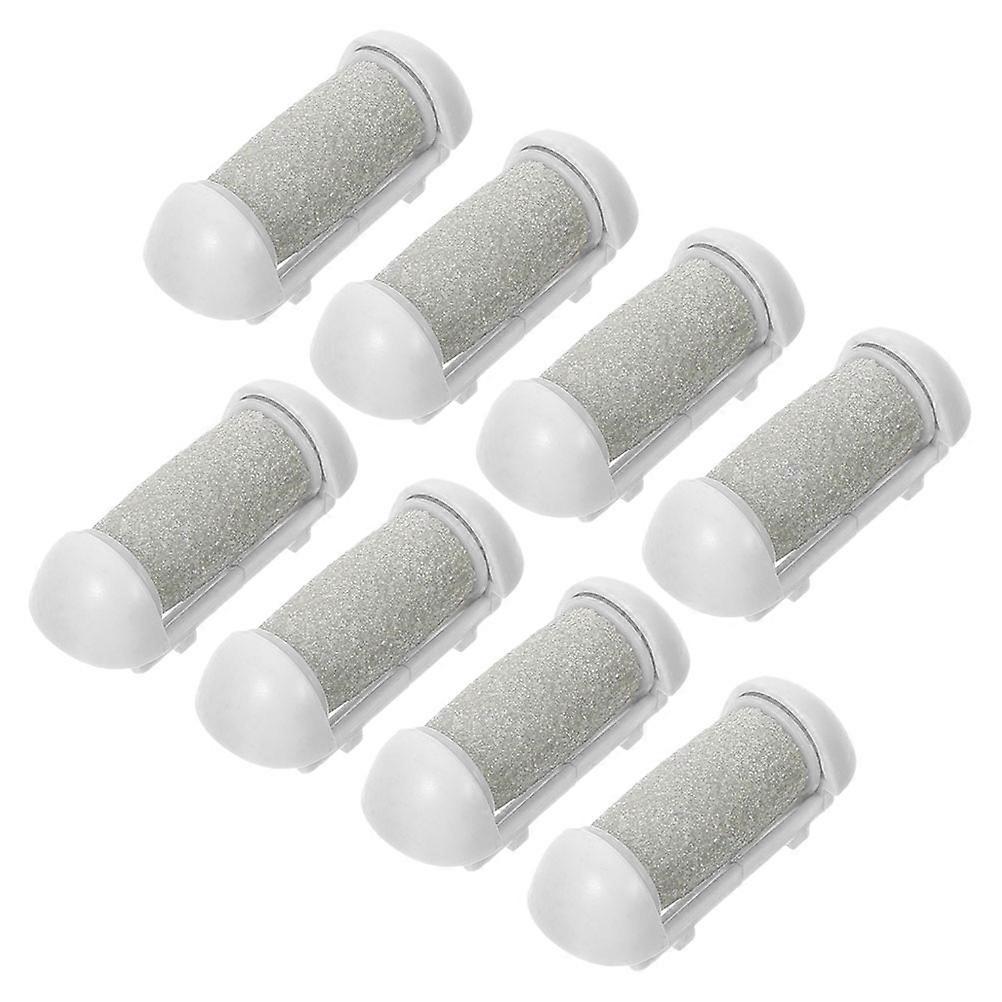 8 Pcs Replacement Roller Refills for Electric Foot File Pedicure Rollers Foot Care Tools