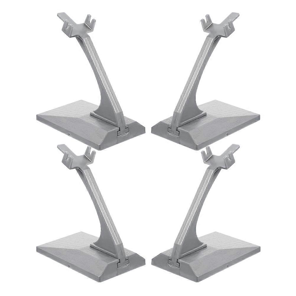 4pcs Aircraft Model Display Stands, Plane Holders with Strong Load Bearing Capacity, Flat Base Easel Support for Home and Office Model Plane Showcase