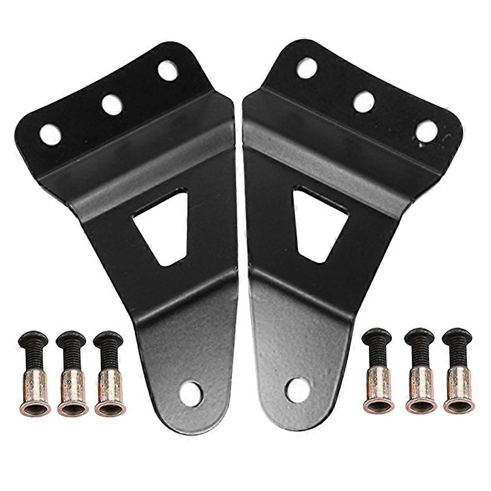 Roof Mount Brackets for Windshield – Durable Holder for Light Bars – Easy Installation Vehicle Light Mounting Accessory for Enhanced Visibility