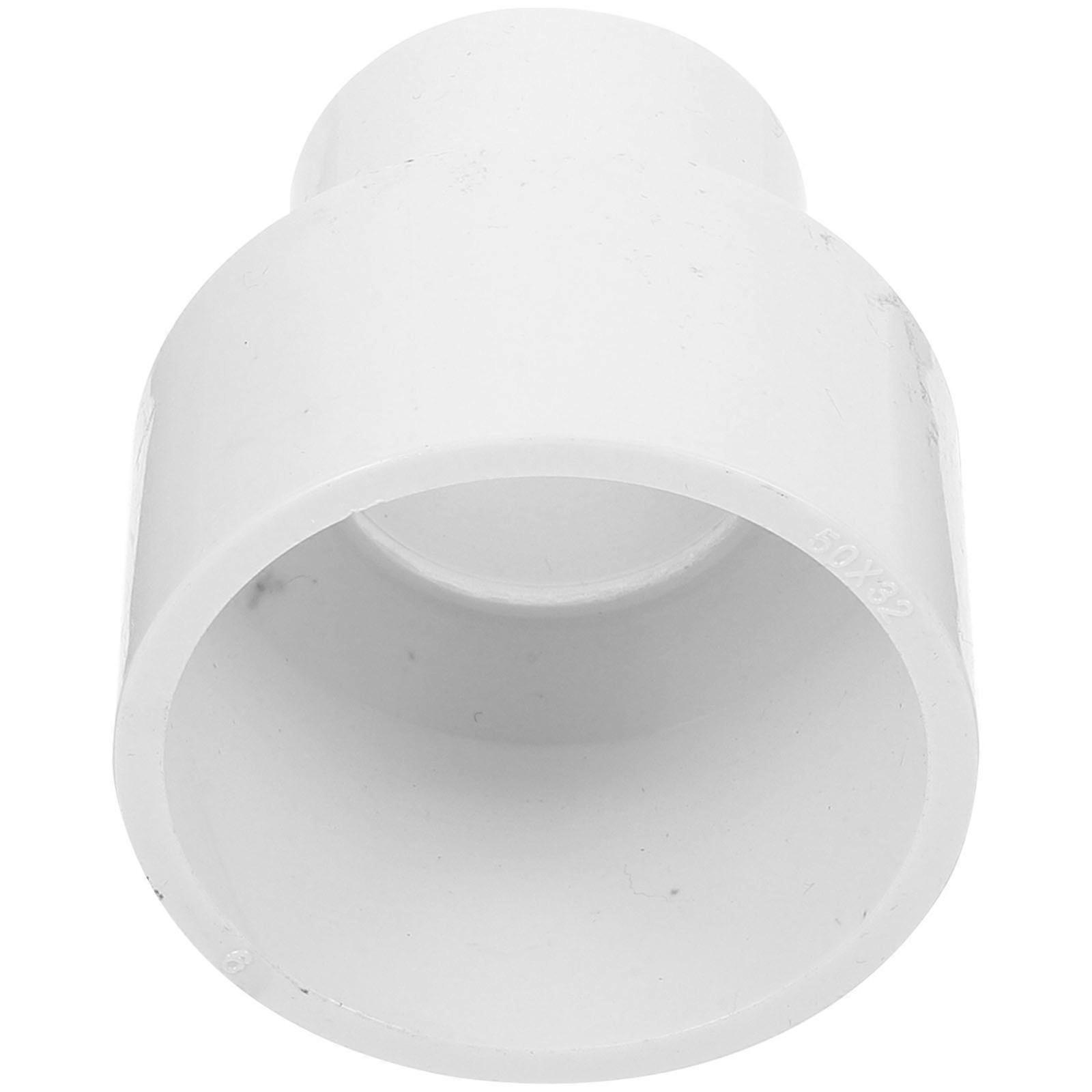 White PVC Quick Connect Hose Fittings for Garden Use and Toilet Water Hose Adapter 0.5 Inch