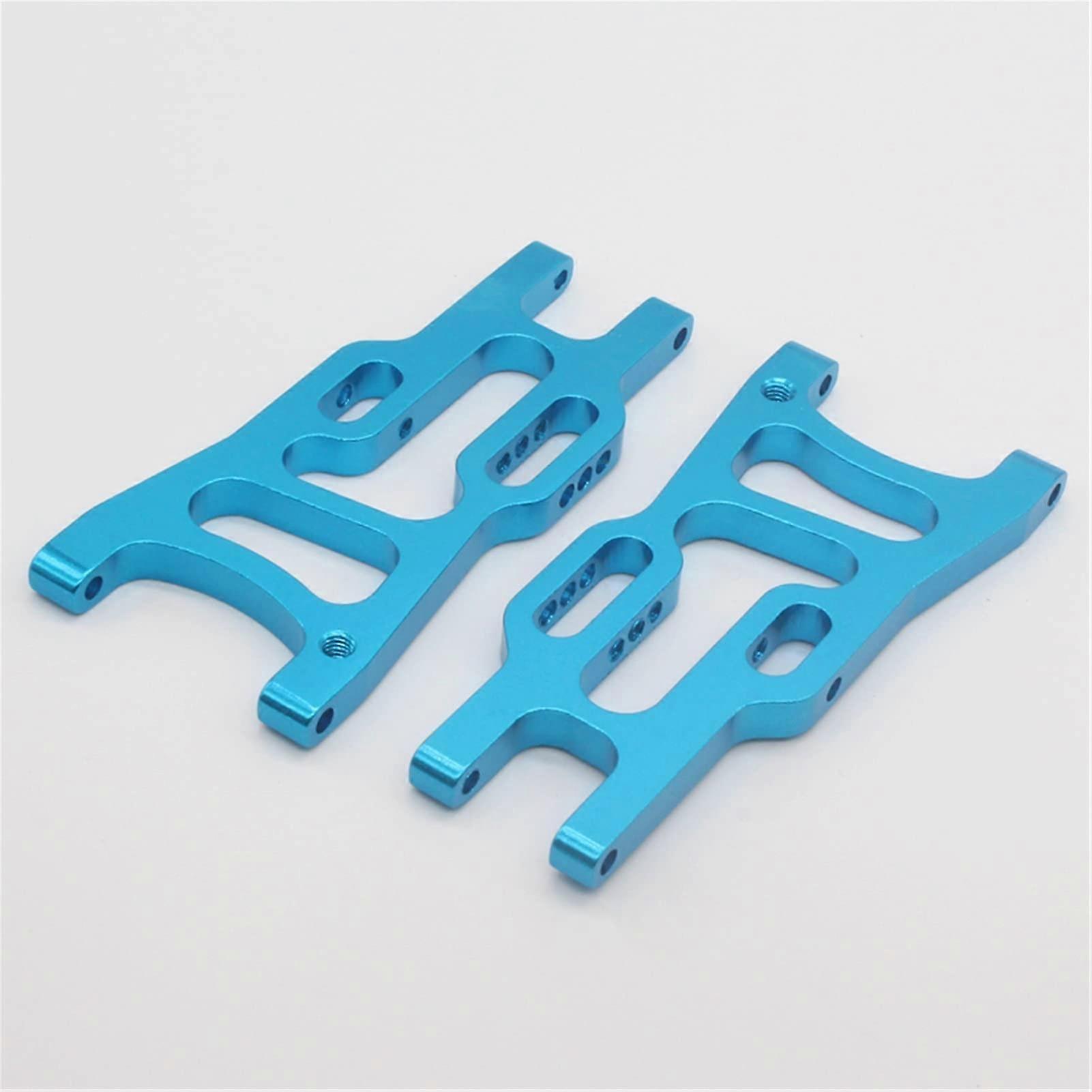 RC Car Accessories 2 Pieces for HSP 106021 Aluminum Rear Lower Control Arm 06012 1/10 Upgrade Parts For 94106 94107 94170 (Color: Blue)