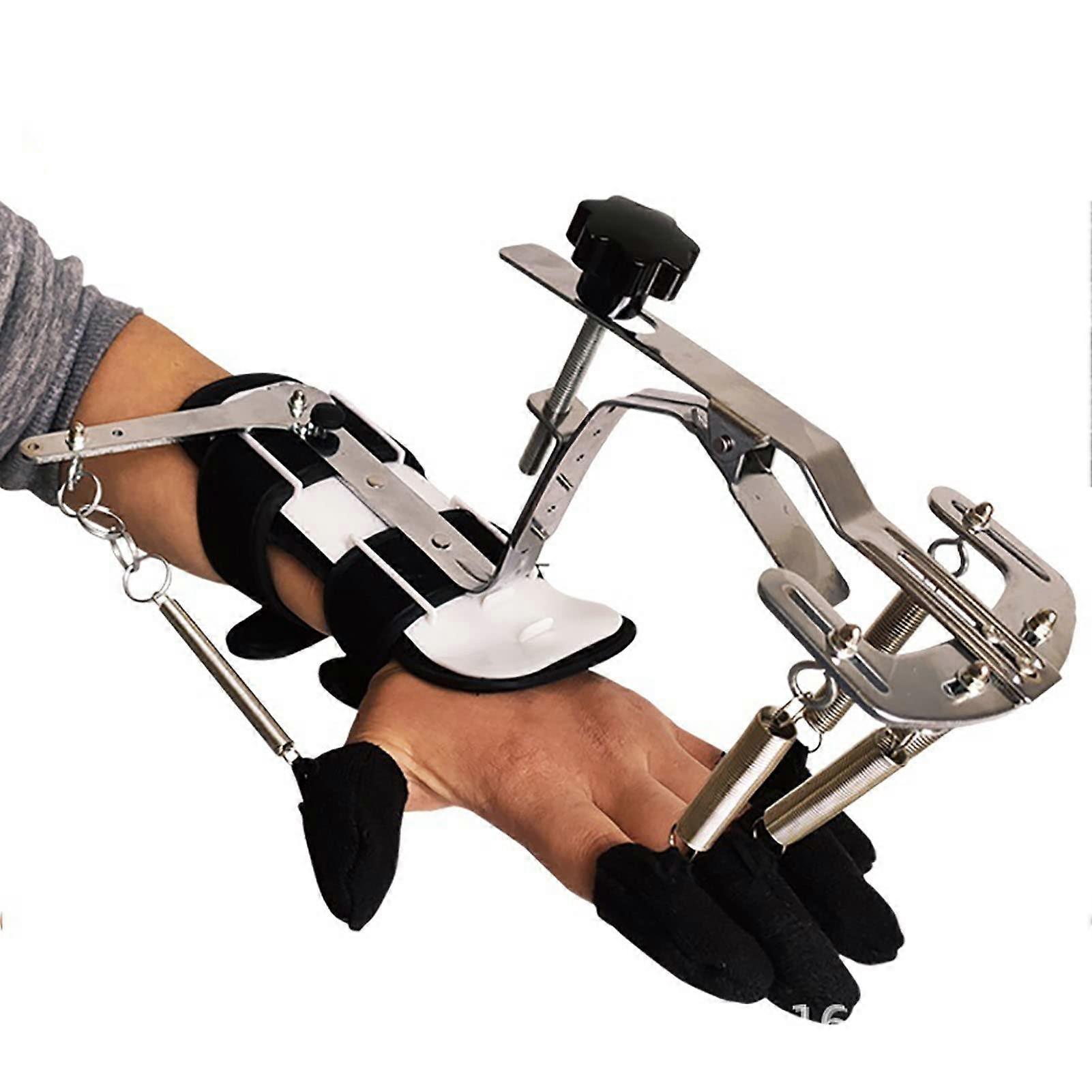 Reusable Finger Splints for Rehabilitation and Prevention of Contractures, Adjustable Size Finger Support Device in Soft Material