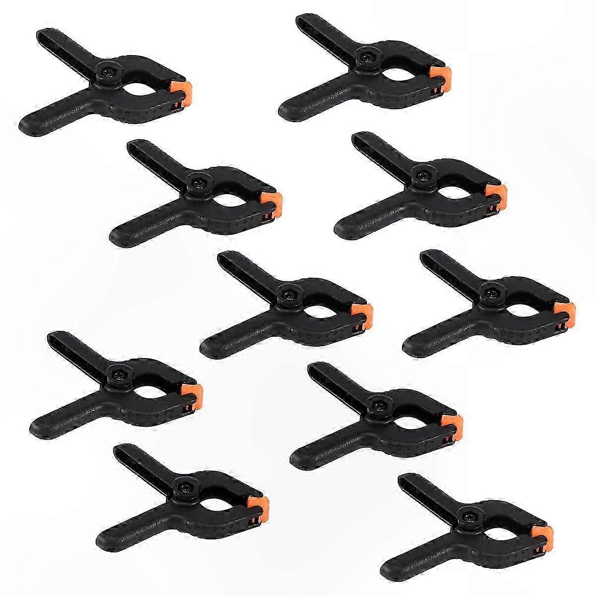 10-Pack Backdrop Clamps for Photography Studio Use with Durable Pegs and Clips