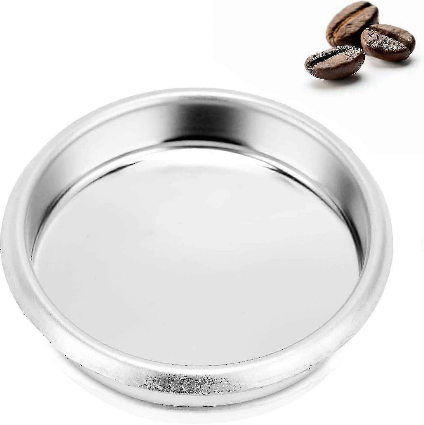 54mm Metal Blind Filter for Espresso Machines - Rustproof Backflush Insert