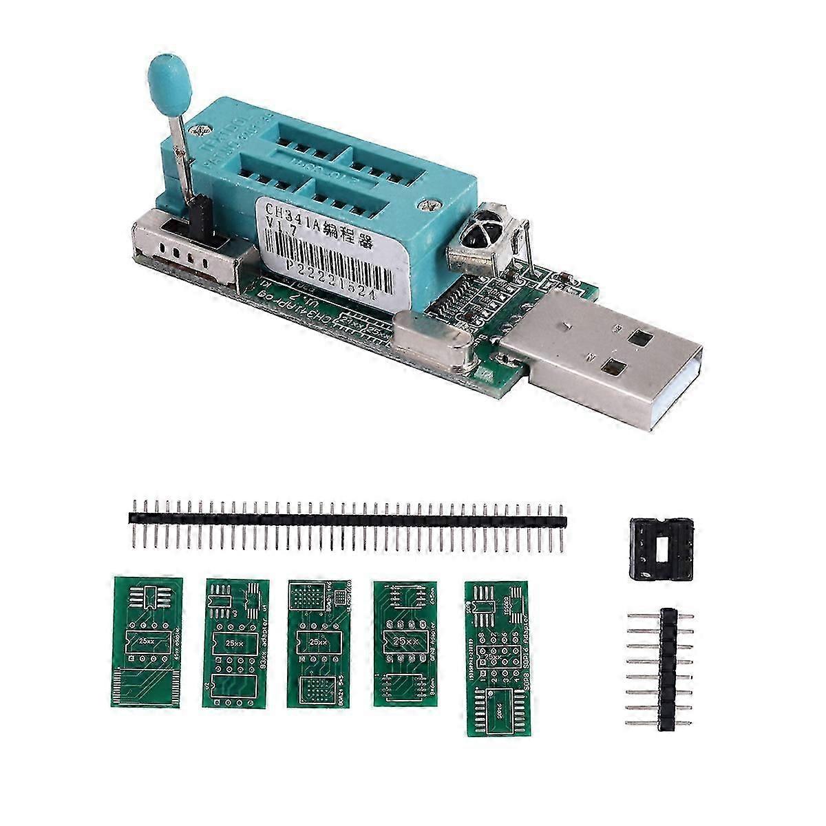 Ch341A Programmer V1.7 1.8V Level Shift W25Q64Fw W25Q128Fw Gd25Lq64