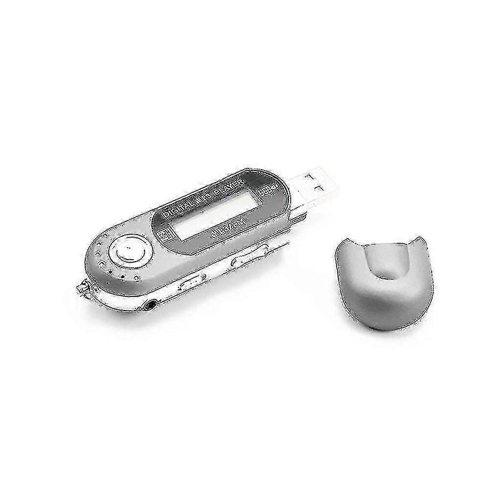 Compact USB MP3 Player with LCD Display, 32GB Memory & FM Radio - Ideal for Multilingual Music Lovers