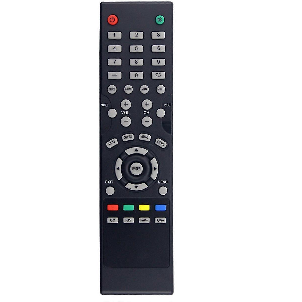 Replace Remote Control for TV PLDED3273A-E PLDED5066A-B PLDED5068A-D Remote Control