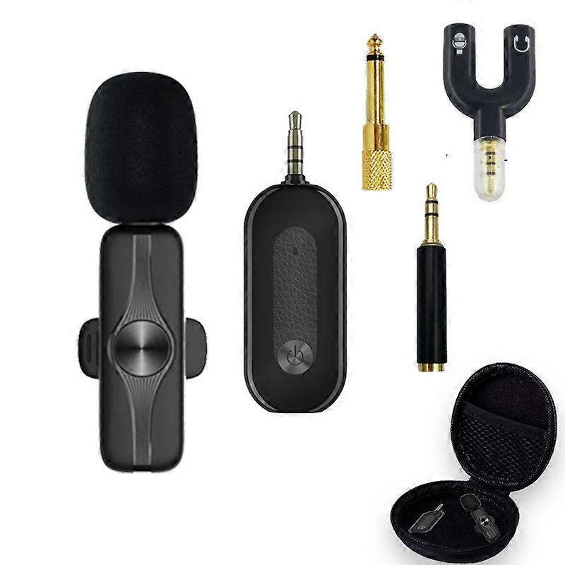 Wireless Lavalier Microphone One Drag One Set 3
