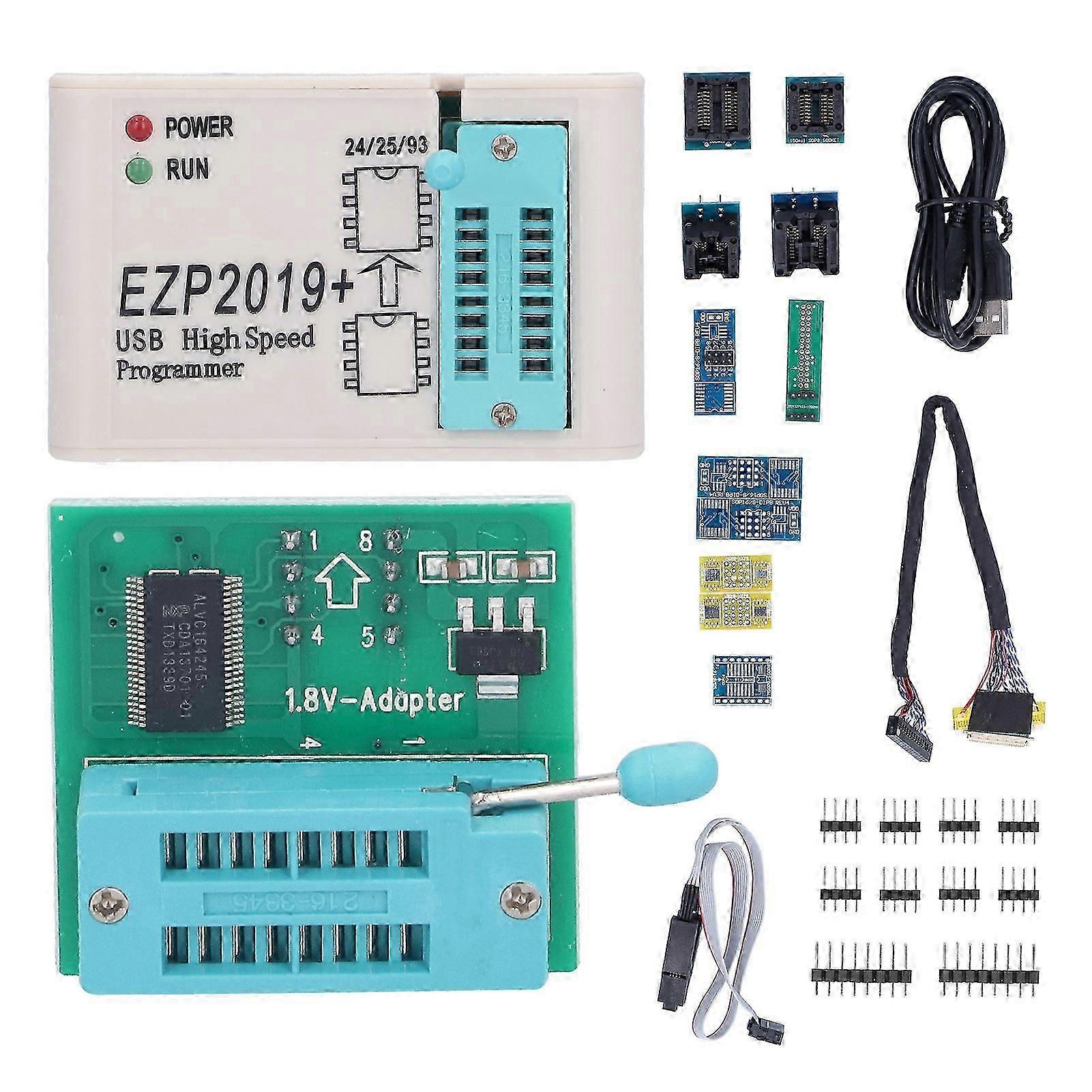 Programmatore SPI USB EPROM Flash 24 25 93 BIOS Circuito logico programmabile EZP2019 per WIN7/WIN8